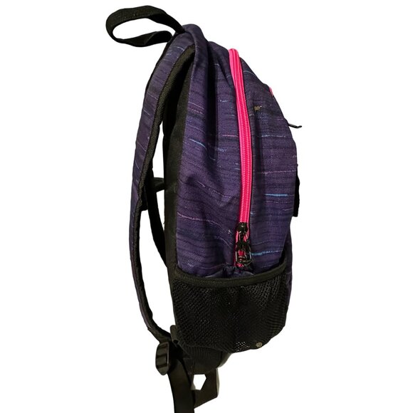 Adidas Legend X purple pink multi compartment backpack school hikes travel - Picture 3 of 12